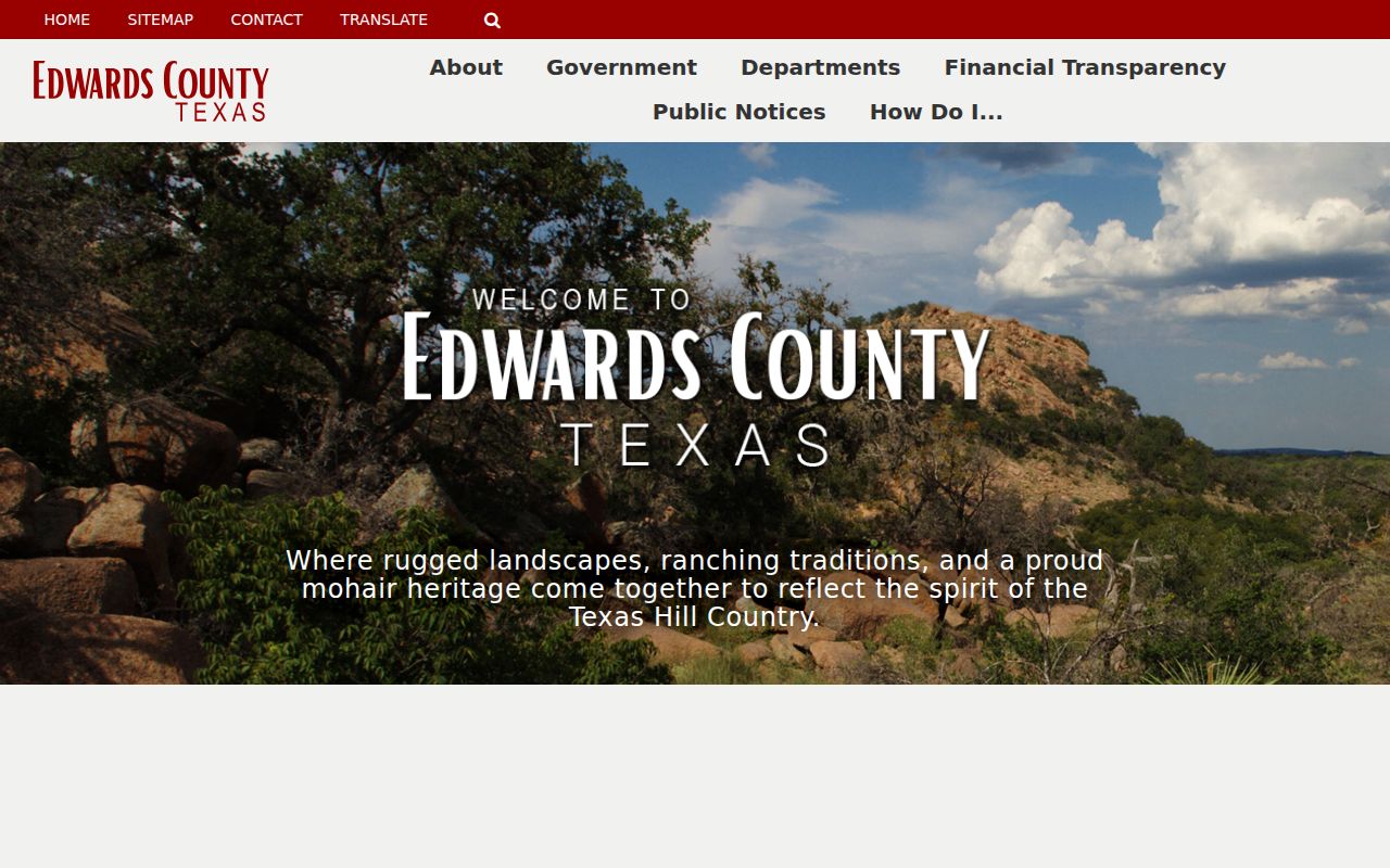 Edwards County criminal history county government homepage